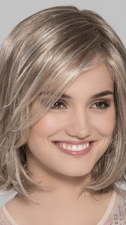 LUCKY HI Wig by ELLEN WILLE in SANDY-BLONDE-ROOTED | Medium Honey Blonde, Light Ash Blonde, and Lightest Reddish Brown blend with Dark Roots PPC MAIN IMAGE FB MAIN IMAGE