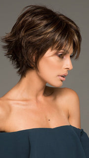 COCO by RENE OF PARIS in COFFEE-LATTE | Dark Brown & Honey Brown evenly blended highlights