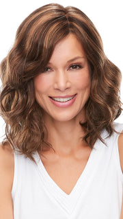 FS6/30/27 TOFFEE TRUFFLE | Brown, Medium Red-Gold, Medium Red-Gold Blonde Blend with Medium Red Gold Blonde Bold Highlights