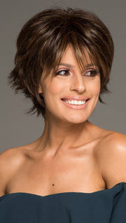 COCO by RENE OF PARIS in COFFEE-LATTE | Dark Brown & Honey Brown evenly blended highlights