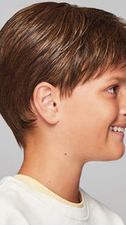 This style looks natural and realistic because of the lace hairline and monofilament part