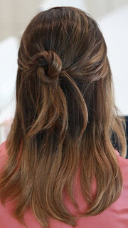 MIRANDA by JON REANU in S6-30A27RO AUTUMN | Cascading Ombre Shade | Rich Chestnut Brown Roots fade and brighten into a Coppery and Crisp Auburn Hue