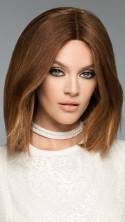 BARBARA by WIGPRO in 6/30T | Medium Chestnut Brown tipped w/ Russet