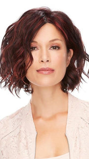 JANUARY by Jon Renau in FS2V/31V CHOCOLATE CHERRY | Black/Brown Violet, Medium Red/Violet Blend with Red/Violet Bold Highlights