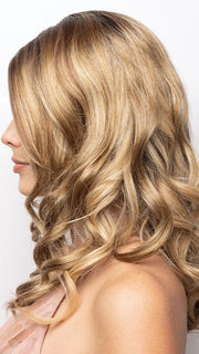 BUTTERED TOAST | Medium Gold Brown and Strawberry Blonde Blend with Strawberry Blonde Tips