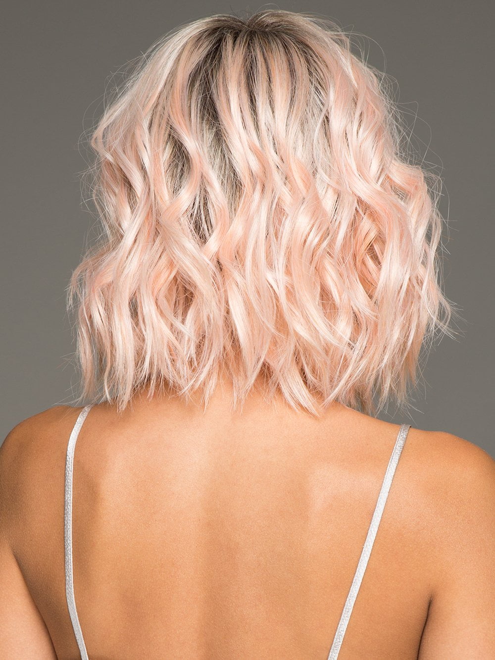 PEACHY KEEN by HAIRDO in PEACH | Light Peachy-Pink Rooted