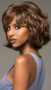 MARIAH by NORIKO in MARBLE BROWN | Medium Brown and Light Honey Brown evenly blended