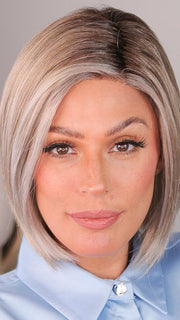 PEARL ROOTED | Pearl Platinum, Dark Ash Blonde, and Medium Honey Blonde mix