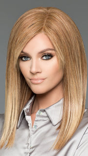 Adelle by Wig Pro in Flame | Russet base highlighted w/ Strawberry Blonde & Ash Blonde
