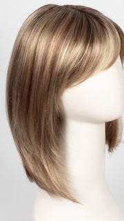14/26S10 SHADED PRALINES N' CREAM | Light Gold Blonde & Medium Red-Gold Blonde Blend, Shaded with Light Brown