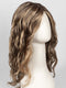 24BT18S8 SHADED MOCHA | Medium Natural Ash Blonde & Light Natural Gold Blonde Blend, Shaded with Medium Brown