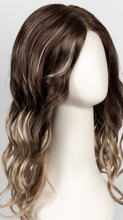 S8-18/26RO FAWN | Medium Brown roots to midlength, Dark Natural Ash Blonde & Medium Red-Gold Blonde Blend midlength to ends