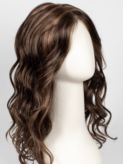FS6/30/27 TOFFEE TRUFFLE | Brown, Medium Red-Gold, Medium Red-Gold Blonde Blend with Medium Red Gold Blonde Bold Highlights