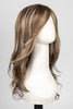 R11S GLAZED MOCHA | Warm Medium Brown with Golden Blonde Highlights on Top