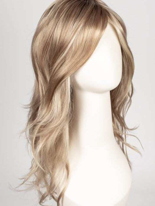 SS14/88 SHADED GOLDEN WHEAT | Dark Blonde Evenly Blended with Pale Blonde Highlights and Dark Roots