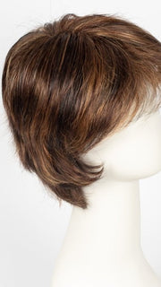 R3329S GLAZED AUBURN | Rich Dark Auburn with Pale Ginger Blonde Highlights