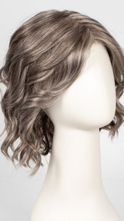 39F38 ROASTED CHESTNUT | Light Natural Ash Brown with 75% Grey Front, graduating to Medium Brown with 35% Grey Nape
