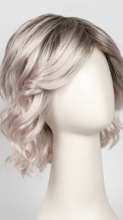 FS60/PKS18 FROST | Pure White with Pink Blended. Shaded with Dark Natural Ash Blonde