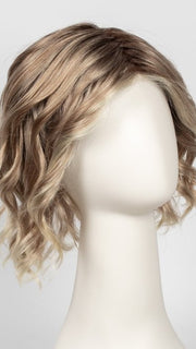 27T613S8 SHADED SUN | Medium Natural Red-Gold Blonde & Pale Natural Gold Blonde Blend and Tipped, Shaded with Medium Brown