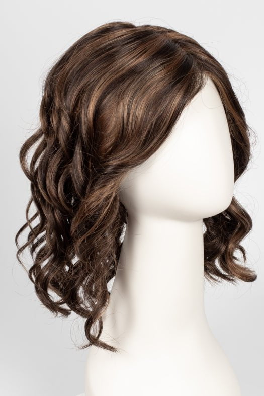 FS6/30/27 TOFFEE TRUFFLE | Brown, Medium Red-Gold, Medium Red-Gold Blonde Blend with Medium Red Gold Blonde Bold Highlights