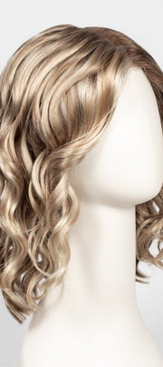 12FS12 MALIBU BLONDE | Light Gold Brown, Light Natural Gold Blonde, Pale Natural Gold-Blonde Blend, Shaded with Light Gold Brown