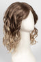 S14-26/88RO SUNSHINE | Medium Natural-Ash Blonde & Medium Red-Gold Blonde Blend roots to midlength, Light Natural Gold Blonde Blend midlength to ends