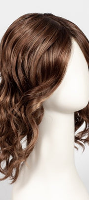 30A27S4 SHADED PEACH | Medium Natural Red & Medium Red-Gold Blonde Blend, Shaded with Dark Brown