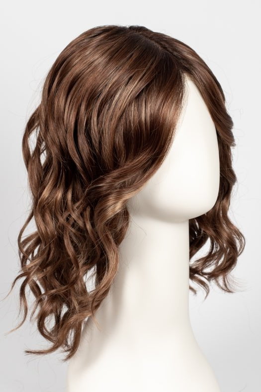 30A27S4 SHADED PEACH | Medium Natural Red & Medium Red-Gold Blonde Blend, Shaded with Dark Brown