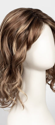 FS26/31S6 SALTED CARAMEL | Medium Natural Red Brown with Medium Red Gold Blonde Bold Highlights, Shaded with Brown