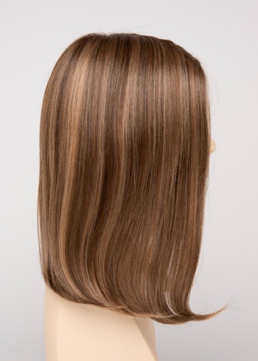 TOASTED SESAME | Medium Brown roots with overall Warm Cinnamon base and Golden Blonde highlights