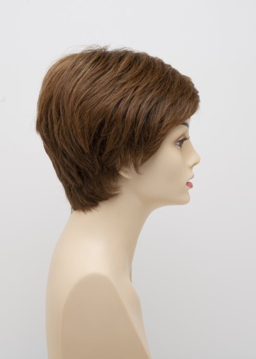 CREAMED COFFEE | Medium Brown roots and base with Cinnamon and Golden Blonde highlights