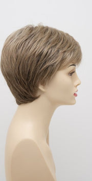 SPARKLING CHAMPAGNE | Medium Brown roots with overall Strawberry Blonde base and soft Golden Blonde highlights