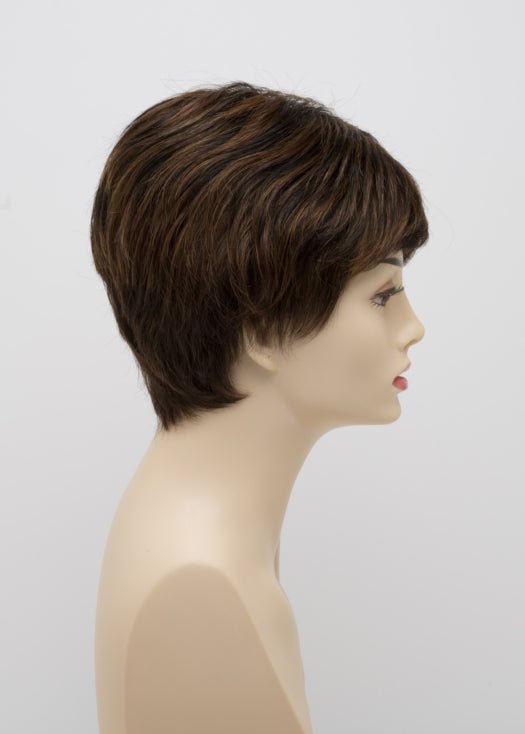 CHOCOLATE CARAMEL | Medium Brown with Soft Red and Blonde highlights