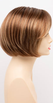 CREAMED COFFEE | Medium Brown roots and base with Cinnamon and Golden Blonde highlights