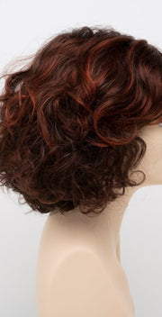 CHOCOLATE CHERRY | Dark Brown roots with overall Medium Brown base with Deep Red highlights