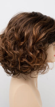 CHOCOLATE CARAMEL | Medium Brown with Soft Red and Blonde highlights