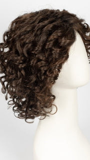 CHOCOLATE ROOTED | Medium to Dark Brown Base with Light Reddish Brown Highlights and Dark Roots