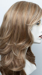 12FS12 MALIBU BLONDE | Lt Gold Brown, Lt Natural Gold Blonde & Pale Natural Gold-Blonde Blend, Shaded w/ Lt Gold Brown