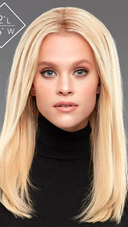 7 easiPieces and 1 easiPart 18" HH by EASIHAIR in color FS24/102S12 LAGUNA BLONDE | Light Natural Gold Blonde with Pale Natural Gold Blonde bold highlights, Shaded with Light Gold Brown PPC MAIN IMAGE FB MAIN IMAGE