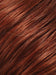 131T4S4 SHADED BERRY | Dark Brown & Medium Red Blend with Medium Red Tips, Shaded with Dark Brown