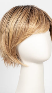 SS25 SHADED GINGER BLONDE | Golden Blonde with subtle highlights, Medium Brown roots