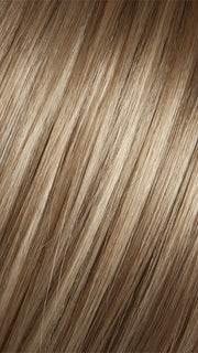 14/263TR CHAMPAGNE BLUSH | Creamy White Blonde Base transitioning to Strawberry Blonde with Light Auburn highlights