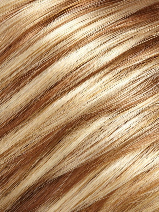 14/26 - Medium natural ash blonde & Medium red golden blonde blend 