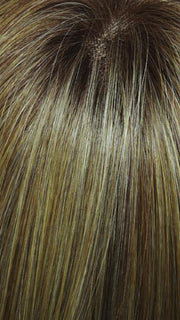 14/26S10 SHADED PRALINES N' CREAM | Light Gold Blonde & Medium Red-Gold Blonde Blend, Shaded with Light Brown