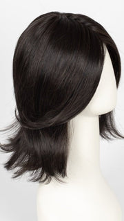 RL2/4 OFF BLACK | Black Evenly Blended with Dark Brown Highlights