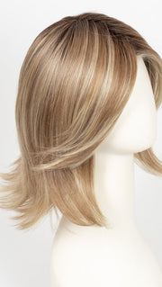 RL14/22SS SHADED WHEAT | Dark Blonde Evenly Blended with Platinum Blonde with Dark Roots