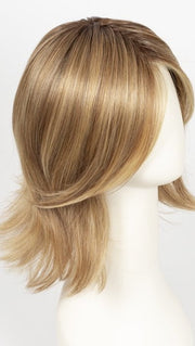 RL14/25SS | Shaded Honey Ginger | Dark Blonde Evenly Blended with Medium Golden Blonde With Dark Roots