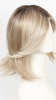 RL19/23SS SHADED BISCUIT | Light Ash Blonde Evenly Blended with Cool Platinum Blonde with Dark Roots