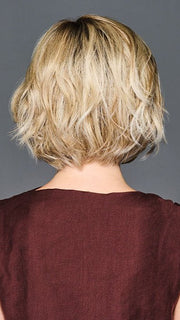 GF19-23SS BISCUIT | Light Ash Blonde Evenly Blended with Cool Platinum Blonde with Dark Roots