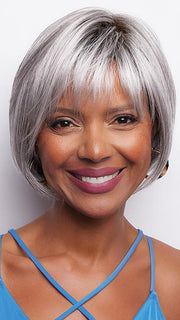 With a medium density, this style's layers hug the nape to keep your neck cool all day